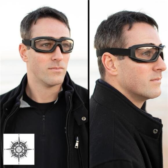 Motorcycle Goggles for Men Photochromic Riding ATV Dirt Bike Ski Eye Protection - Picture 7 of 8